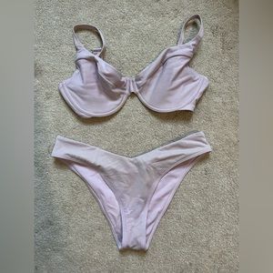 Abercrombie & Fitch Lavender Bikini Set